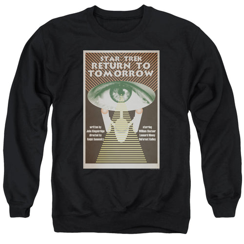 Star Trek Juan Ortiz Return to Tomorrow Black Crewneck Sweatshirt