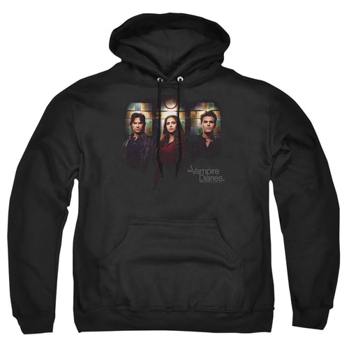 The Vampire Diaries Stained Windows Pullover Hoodie