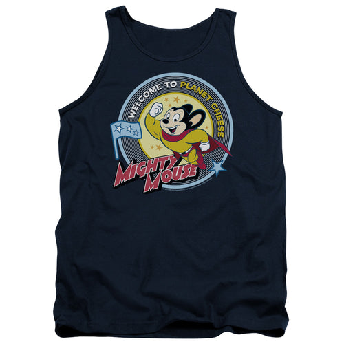 Mighty Mouse Planet Cheese Tank Top