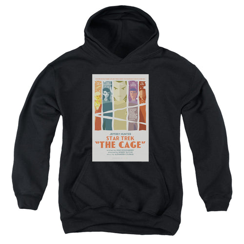 Star Trek Juan Ortiz The Cage Black Youth Hoodie