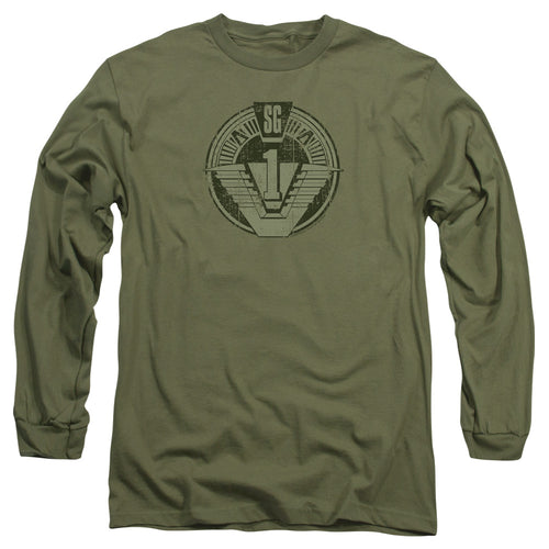 Stargate SG-1 Distressed Long Sleeve T-Shirt