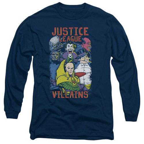 Justice League Villains Long Sleeve T-Shirt