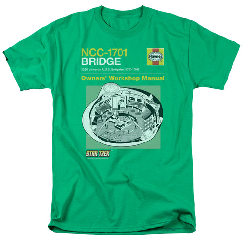 Star Trek Bridge Owners Workshop Manual T-Shirt