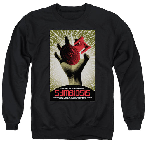 Star Trek Symbiosis Black Crewneck Sweatshirt