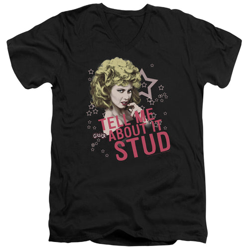 Grease Tell Me About It Stud V-Neck T-Shirt
