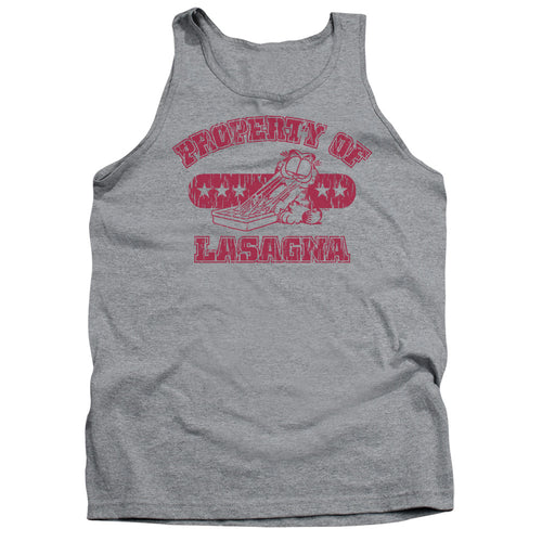 Garfield Property Of Lasagna Tank Top