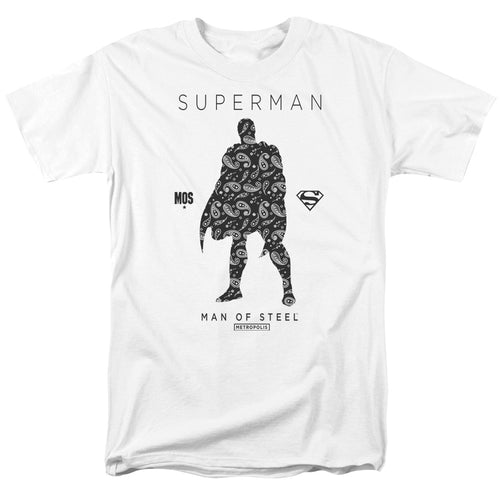 Superman Paisley Sihouette T-Shirt