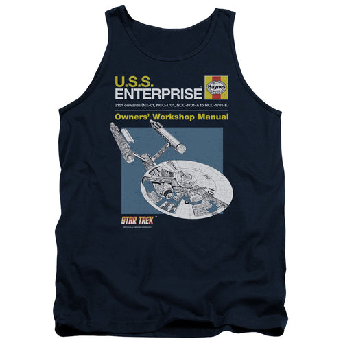 Star Trek Enterprise Owners Workshop Manual Tank Top