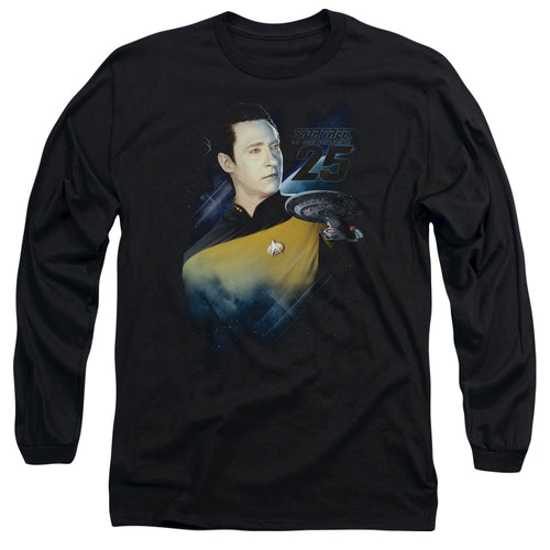 Star Trek Data 25th Long Sleeve T-Shirt