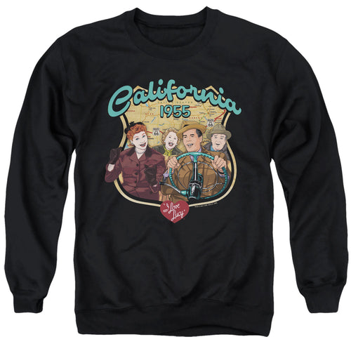 I Love Lucy Road Trip Crewneck Sweatshirt