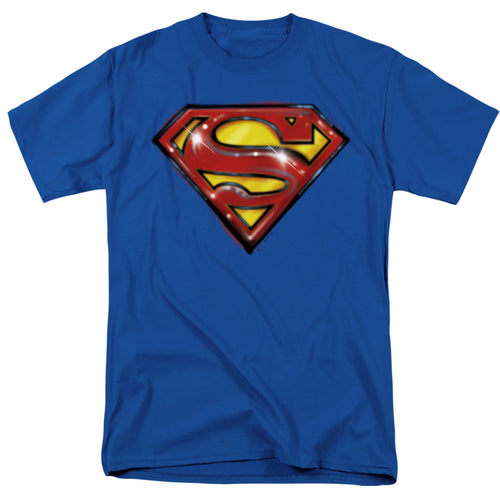 Superman Airbrush Logo T-Shirt