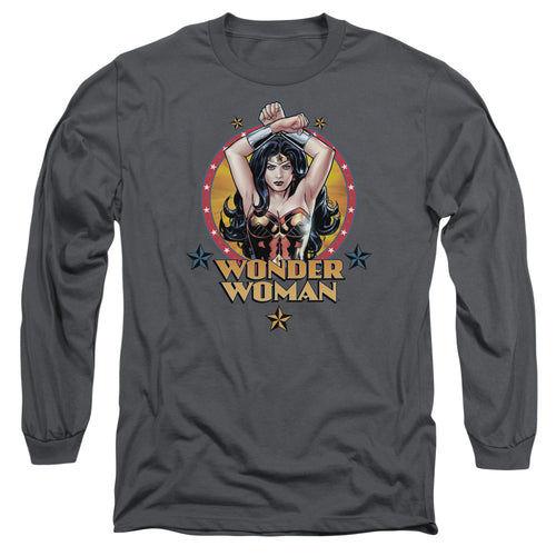 Justice League Powerful Woman Long Sleeve T-Shirt