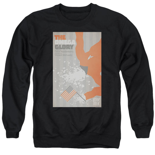 Star Trek Juan Ortiz The Omega Glory Black Crewneck Sweatshirt
