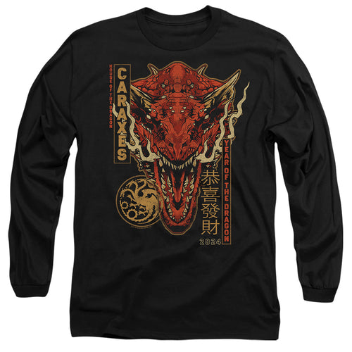 House of the Dragon Targaryen Year Of The Dragon Long Sleeve T-Shirt