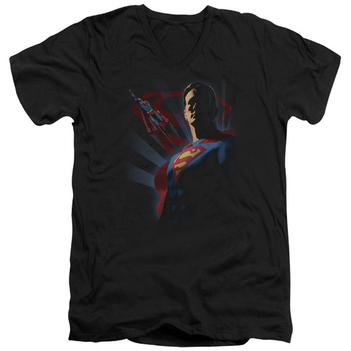 Superman Super Deco V-Neck T-Shirt