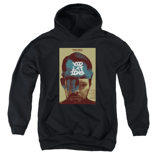 Star Trek Violations Black Youth Hoodie