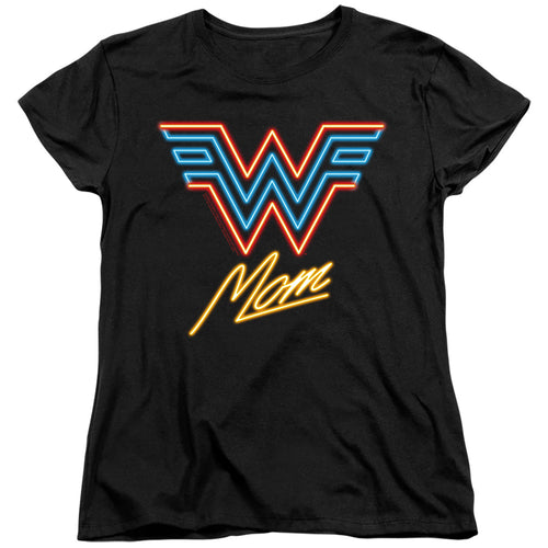 Wonder Woman 1984 Wonder Mom Neon Womens T-Shirt