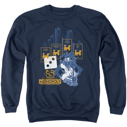 Monopoly The True Railroad Tycoon Crewneck Sweatshirt