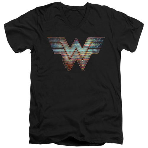 Wonder Woman 1984 Static Logo V-Neck T-Shirt