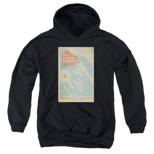 Star Trek Juan Ortiz The Ultimate Computer Black Youth Hoodie
