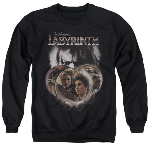 Labyrinth Globes Crewneck Sweatshirt