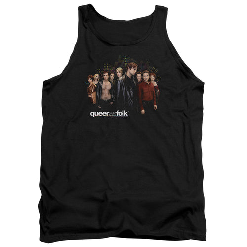 Queer as Folk Title Tank Top