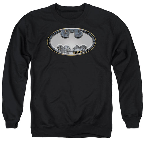 Batman Steel Wall Shield Crewneck Sweatshirt