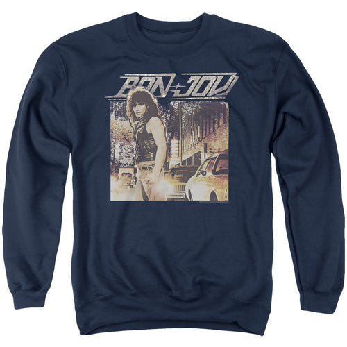 Bon Jovi Runaway Jon Crewneck Sweatshirt
