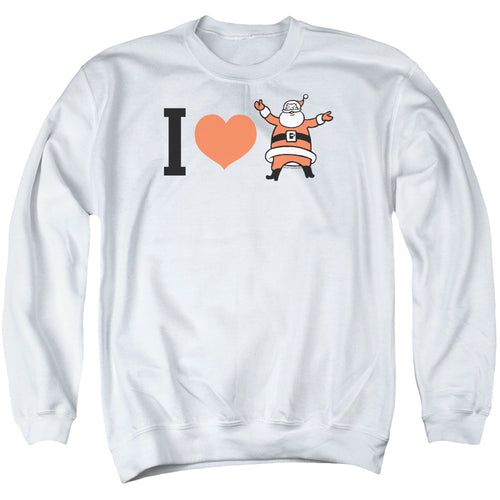 Christmas I Heart Santa Crewneck Sweatshirt