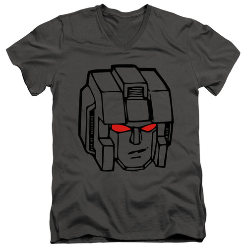 Transformers Starscream Head V-Neck T-Shirt
