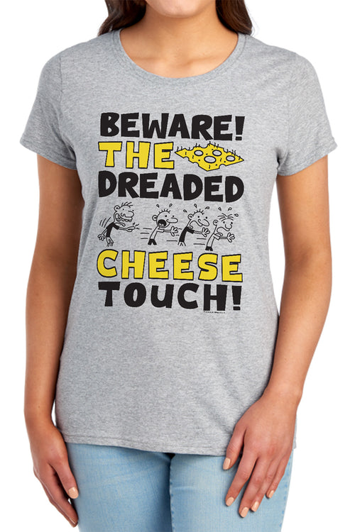 Diary of a Wimpy Kid Beware Of The Cheese Touch Womens T-Shirt