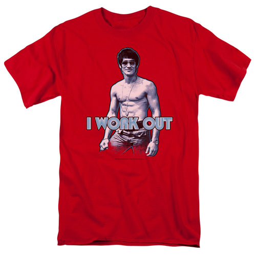 Bruce Lee Lee Works Out T-Shirt