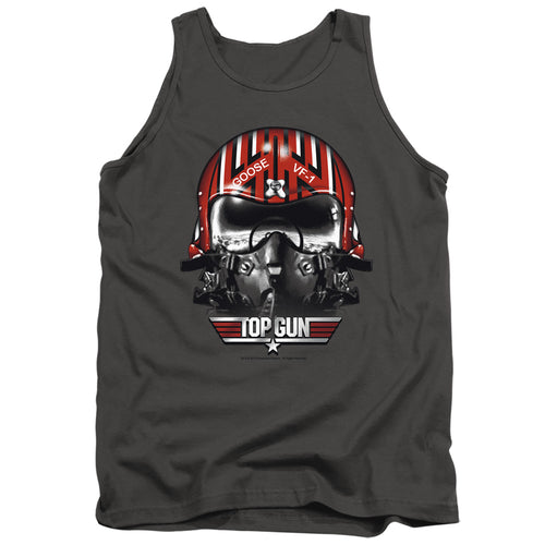 Top Gun Goose Helmet Tank Top