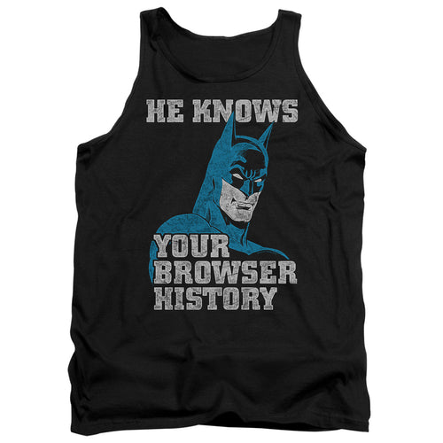 Batman Batman Knows Tank Top