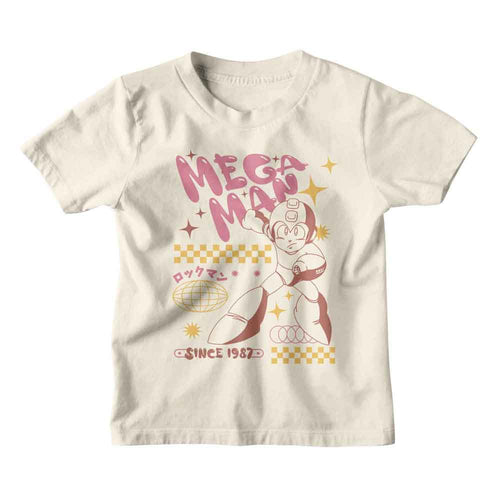 Mega Man Bubble Letters Youth/Toddler T-Shirt