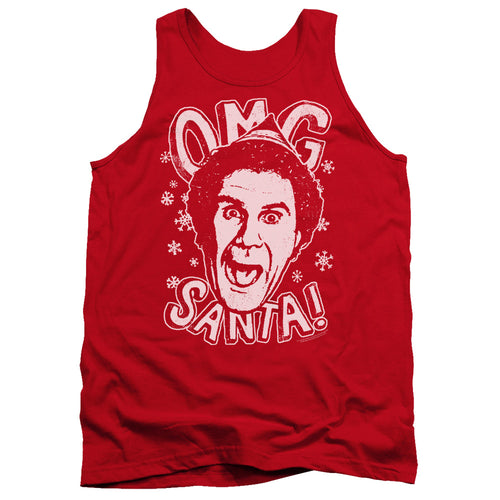 Elf Omg Santa Tank Top