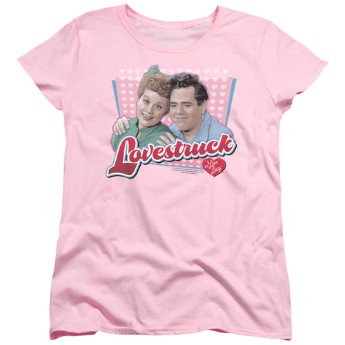 I Love Lucy Lovestruck Womens T-Shirt