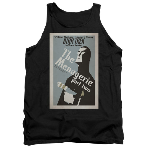 Star Trek The Menagerie Part Two Black Tank Top