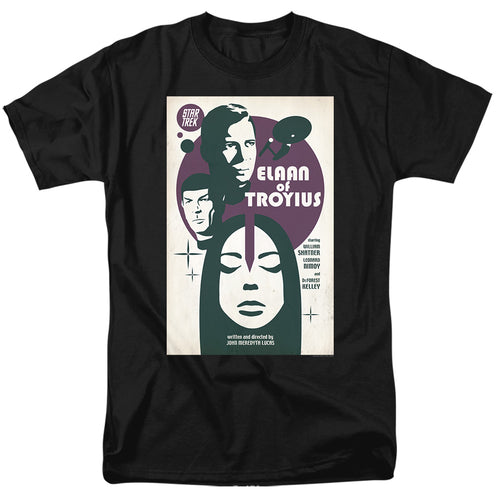 Star Trek Juan Ortiz Elaan of Troyius Black T-Shirt