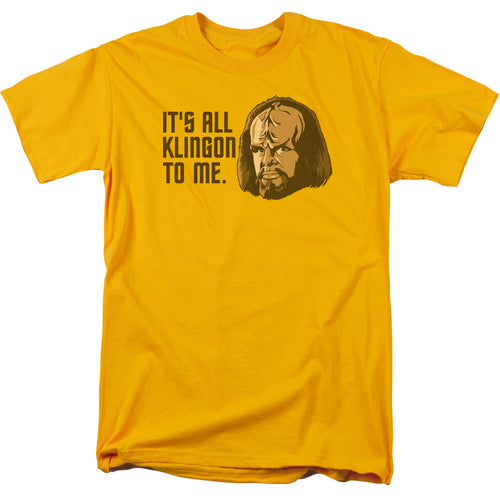 Star Trek It's All Klingon to Me T-Shirt