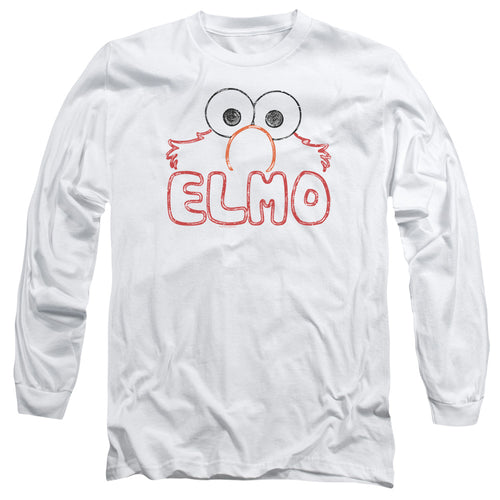 Sesame Street Elmo Letters Long Sleeve T-Shirt