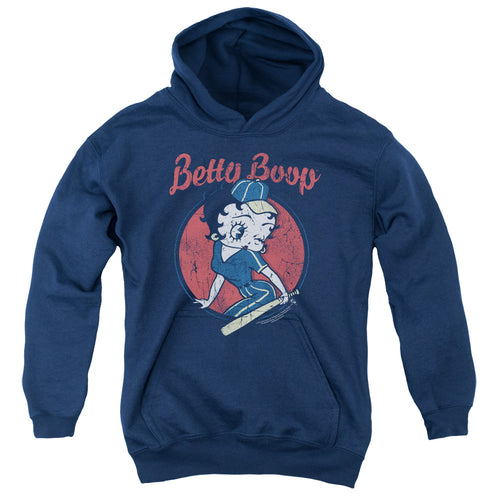 Betty Boop Skateboard Youth Hoodie