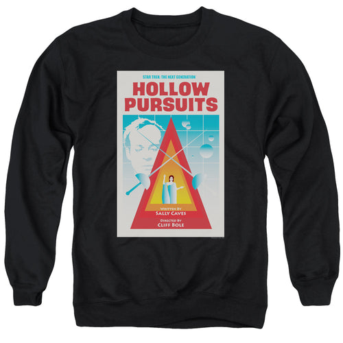 Star Trek Hollow Pursuits Black Crewneck Sweatshirt