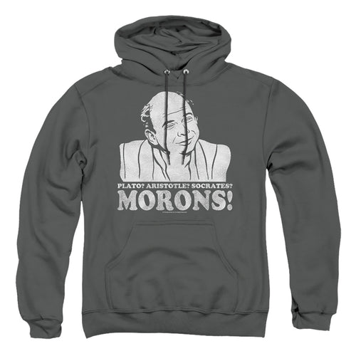 The Princess Bride Morons Charcoal Pullover Hoodie