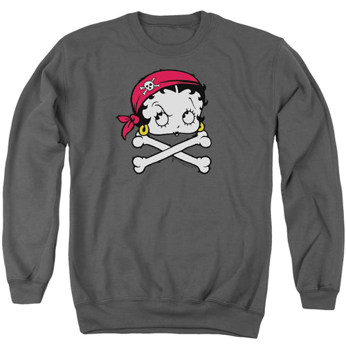 Betty Boop Pirate Crewneck Sweatshirt