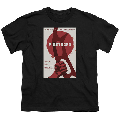 Star Trek Firstborn Black Youth/Toddler T-Shirt