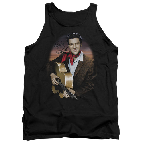 Elvis Presley Red Scarf #2 Tank Top