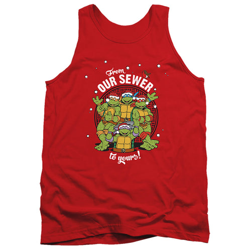 Teenage Mutant Ninja Turtles Merry Christmas From Our Sewer Tank Top