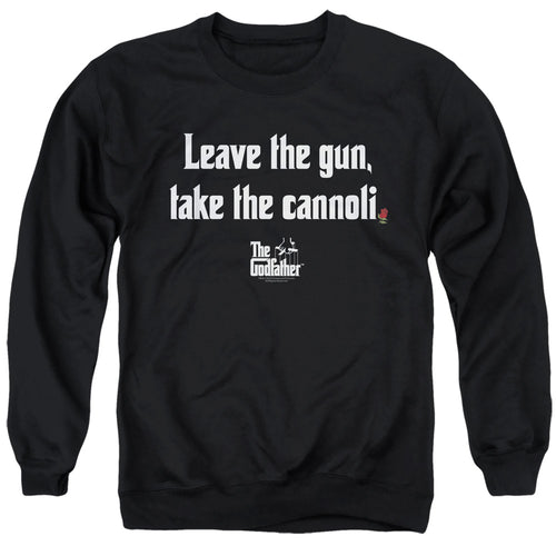 The Godfather Gun Cannoli Crewneck Sweatshirt