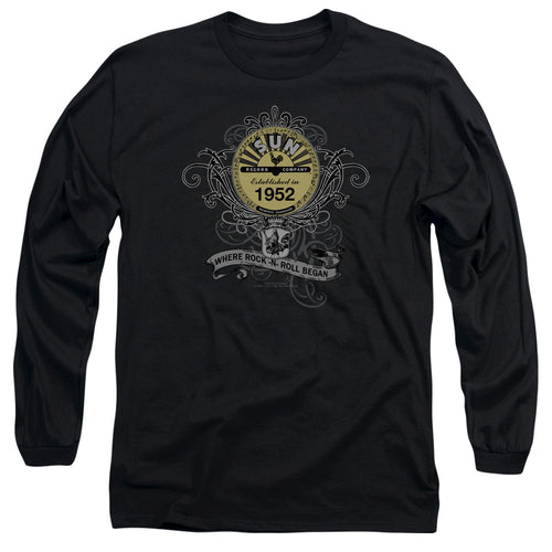 Sun Records Rockin Scrolls Long Sleeve T-Shirt